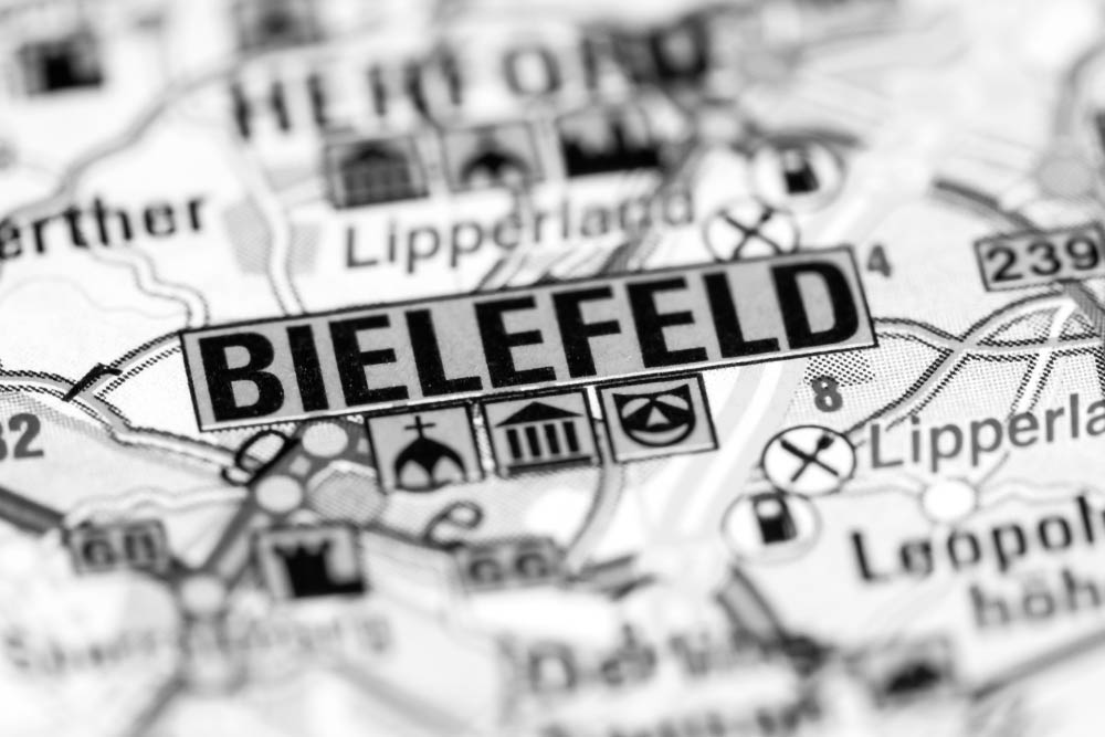 Bielefeld Karte